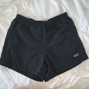 Black Patagonia baggies! Perfect condition!!